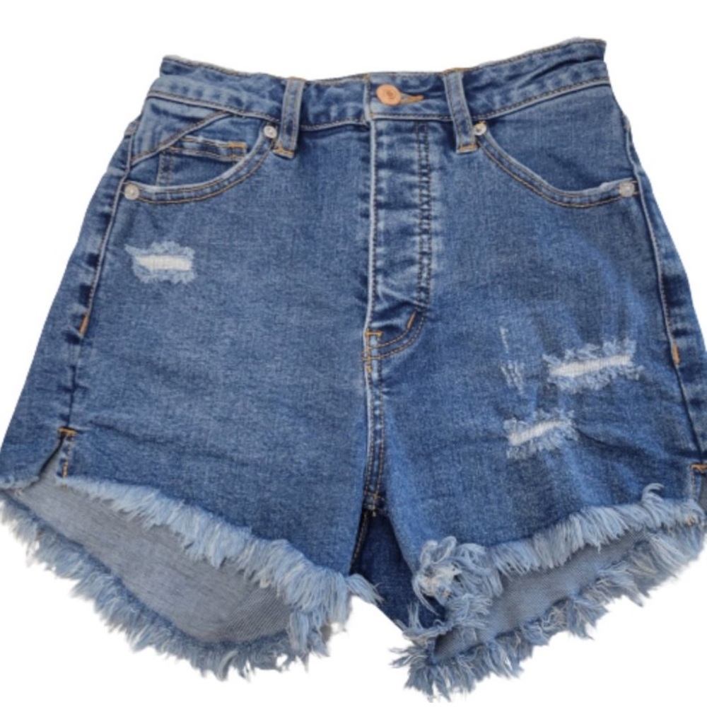 We the free Distressed high waisted Shorts